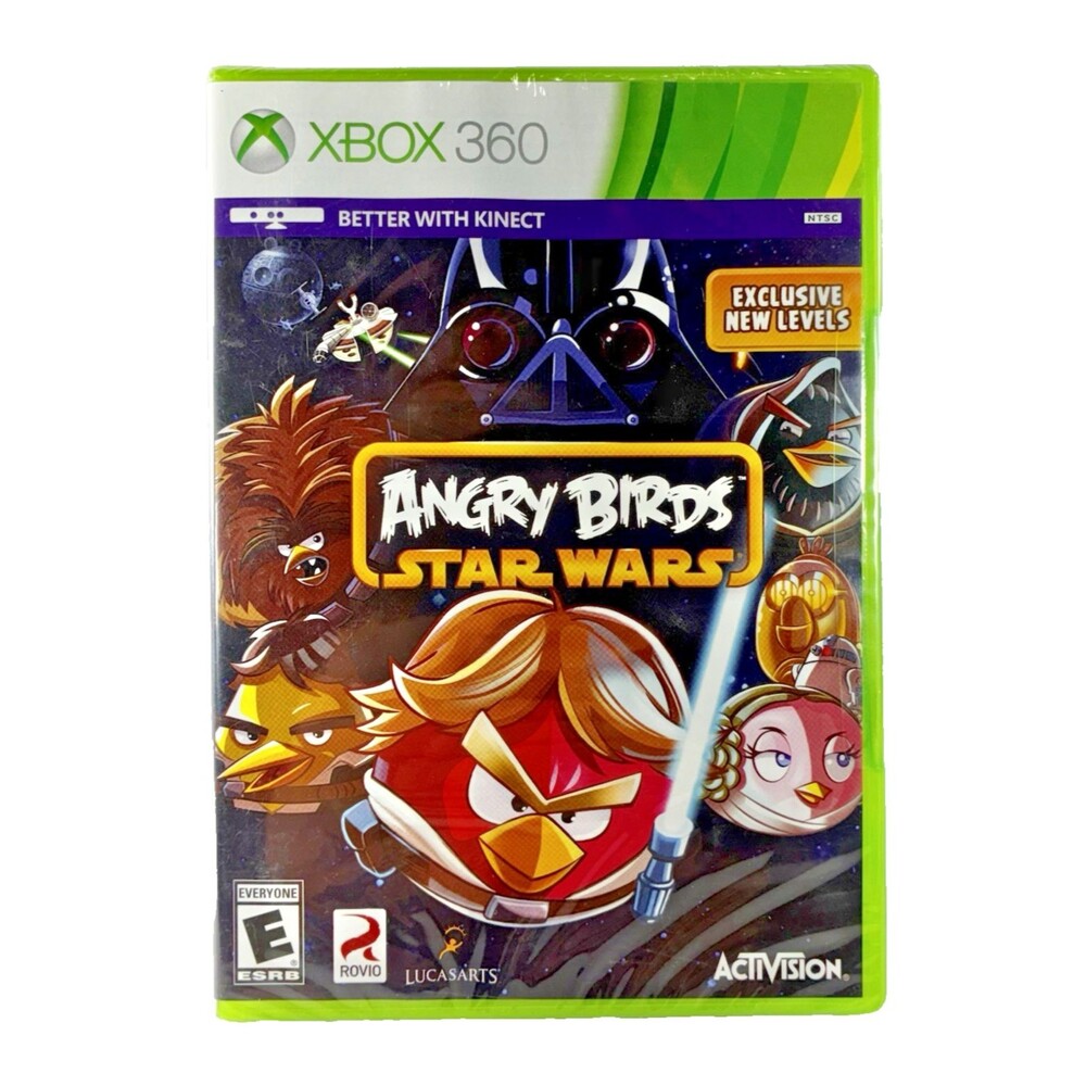 Angry Birds Star Wars Microsoft Xbox 360 Activision 2013 New Factory Sealed